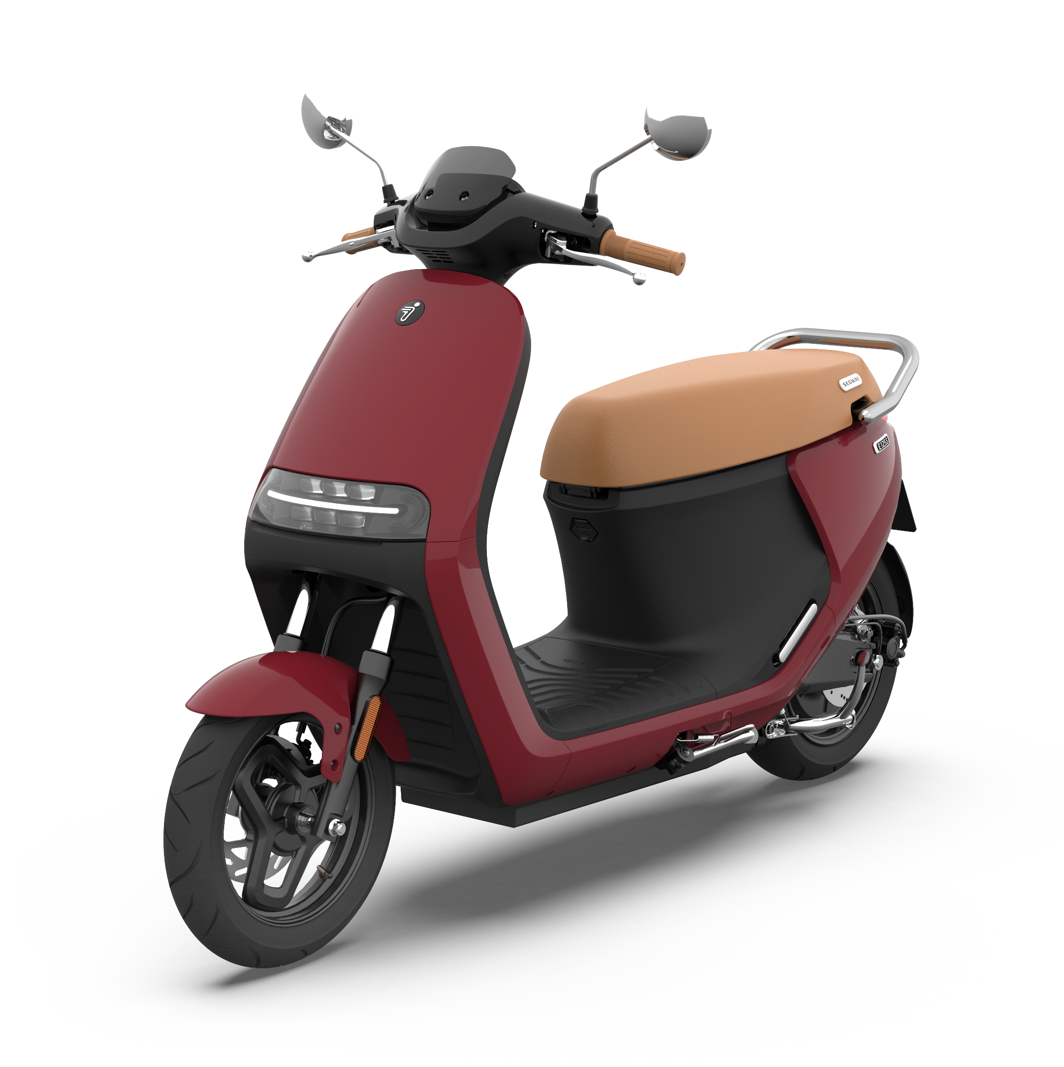 eScooter E125S Ruby Red Glossy 360 1 1